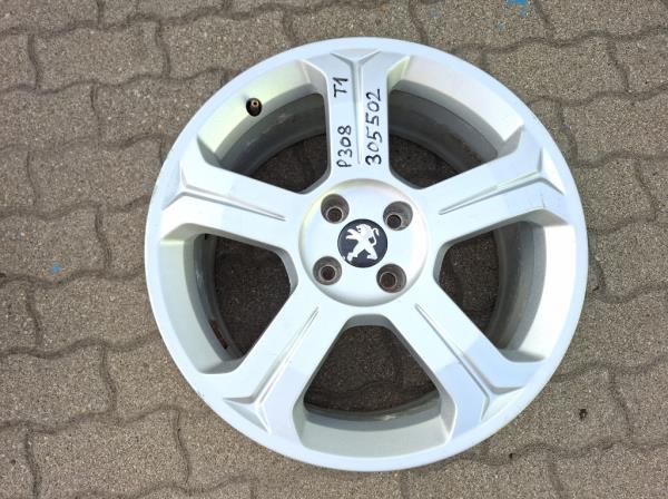 Peugeot 308 alufelni 1db (9680736580) foto