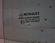 Renault Clio bal h�ts� ajt� �veg lej�r� 
